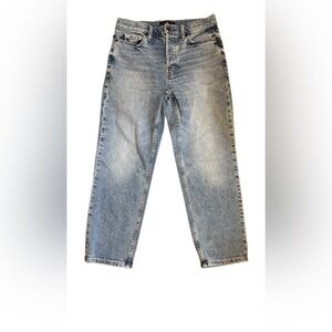 Banana Republic Petite Jeans Size 8P Light Wash Straight Leg